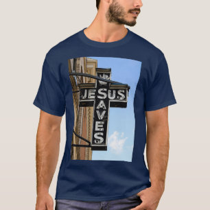Jesus Rette Zeichen T-Shirt