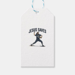 Jesus rettet Baseball Pitcher Vintage Gravur-Shirt Geschenkanhänger