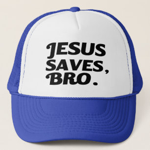Jesus rettet, Bro lustiger Hut Truckerkappe