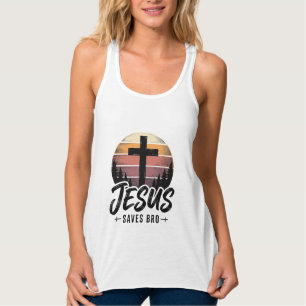 Jesus rettet Bro Vintage Christian Kreuz Shirt Des