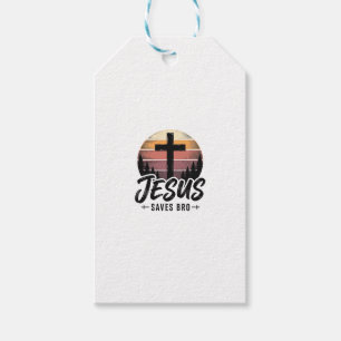 Jesus rettet Bro Vintage Christian Kreuz Shirt Des Geschenkanhänger