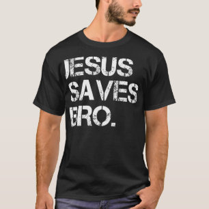 Jesus rettet Bro - Vintage lustige christliche Rel T-Shirt