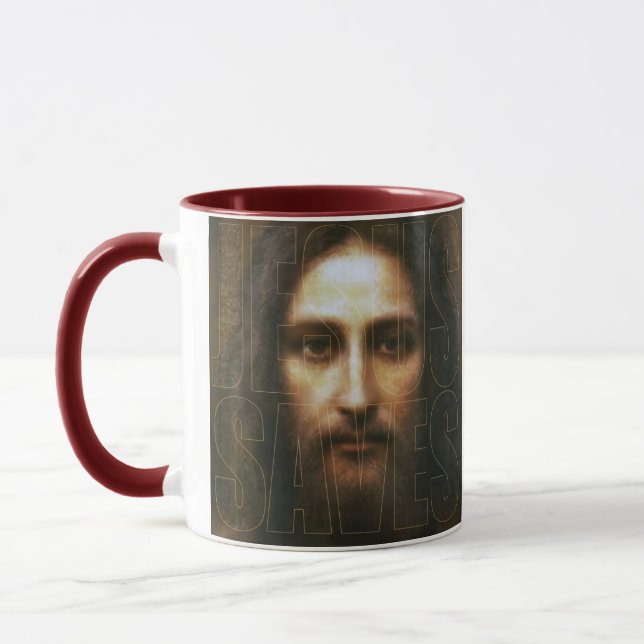 JESUS RETTET FANTASTISCHEN GANG DURCH EKLEKTIX TASSE (Links)