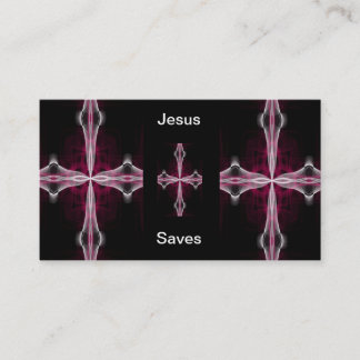 Jesus rettet Geschäftskarten Visitenkarte