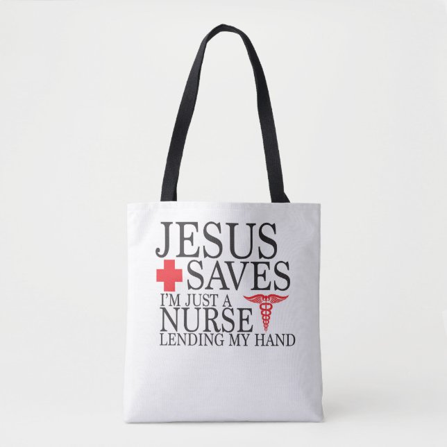 Jesus rettet Krankenschwestern Hilfe (Vorderseite)