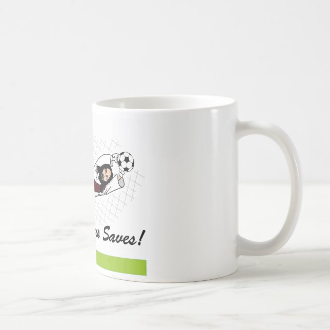 JESUS RETTET! TASSE (Rechts)