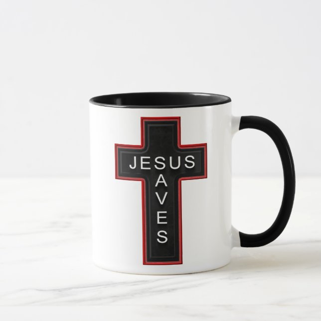 Jesus rettet Tasse (Rechts)