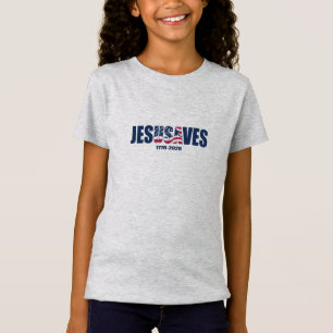 Jesus rettet USA T-Shirt