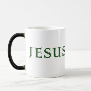 Jesus rettet verwandlungstasse