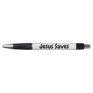 Jesus rettet - wir helfen Ihnen gerade, ihn zu Kugelschreiber