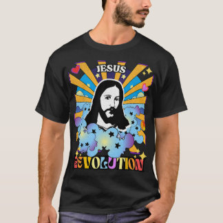 Jesus Revolution Bibel Verse Christliche Kirche Re T-Shirt