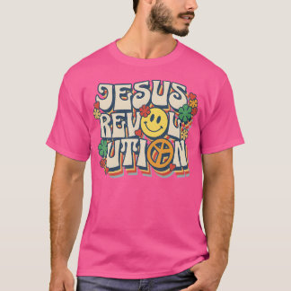 Jesus Revolution Boho Hippie Christlich T-Shirt