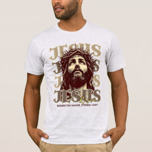 Jesus Risen - Jesus Christus künstlerisch T-Shirt