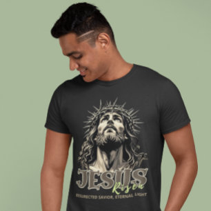 Jesus Risen - Jesus Christus künstlerisch T-Shirt