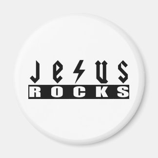 Jesus Rocks Magnet