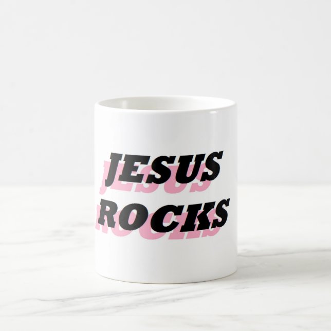 JESUS ROCKS TASSE (Mittel)