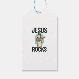 Jesus Rockt Gitarre Vintage Christliche Gravur Des Geschenkanhänger