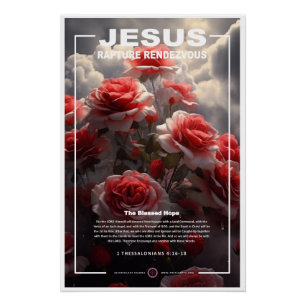Jesus - Rose der Vergewaltigung Poster