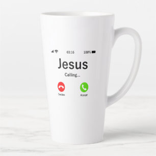 Jesus ruft - Christlich Milchtasse