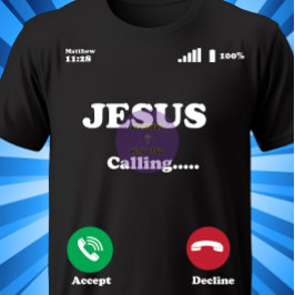 Jesus ruft - Christlich T-Shirt