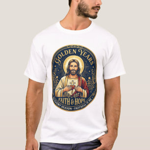 Jesus Ruhestand Vintage-Shirt Christlich T-Shirt