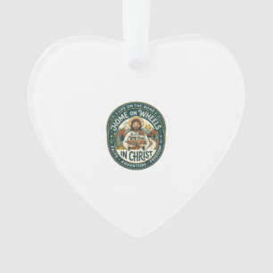 Jesus RV Camper Life Vintage-Shirt Christliches Gr Ornament