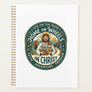 Jesus RV Camper Life Vintage-Shirt Christliches Gr Planer