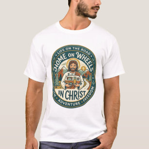 Jesus RV Camper Life Vintage-Shirt Christliches Gr T-Shirt