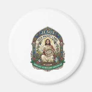 Jesus Saatgut Etikett Jesus Saatgut Christlich Magnet