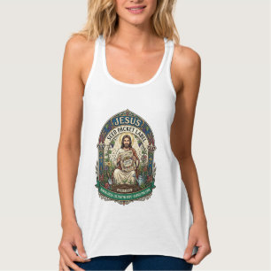 Jesus Saatgut Etikett Jesus Saatgut Christlich Tank Top