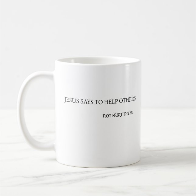 Jesus sagt: kaffeetasse (Links)