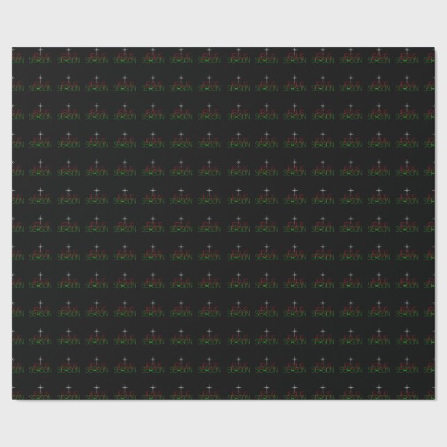 Jesus-Saison Geschenkpapier (Saum)