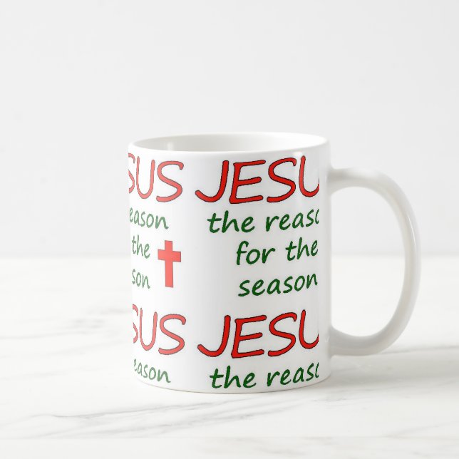 JESUS-Saison Tasse (Rechts)