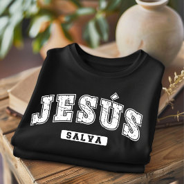 Jesús Salva Not leidender Christlicher spanischer T-Shirt
