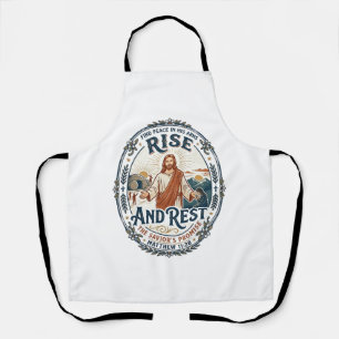 Jesus Sauerteig-Brot-Community-Shirt Glaube basier Schürze