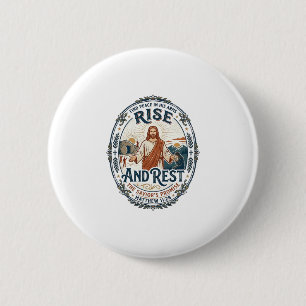 Jesus Sauerteig Brot Gemeinschaftsshirt Glaube bas Button