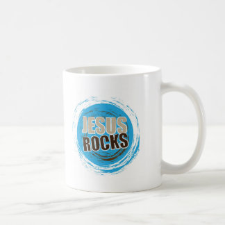 Jesus schaukelt 4 blau u. choc tasse