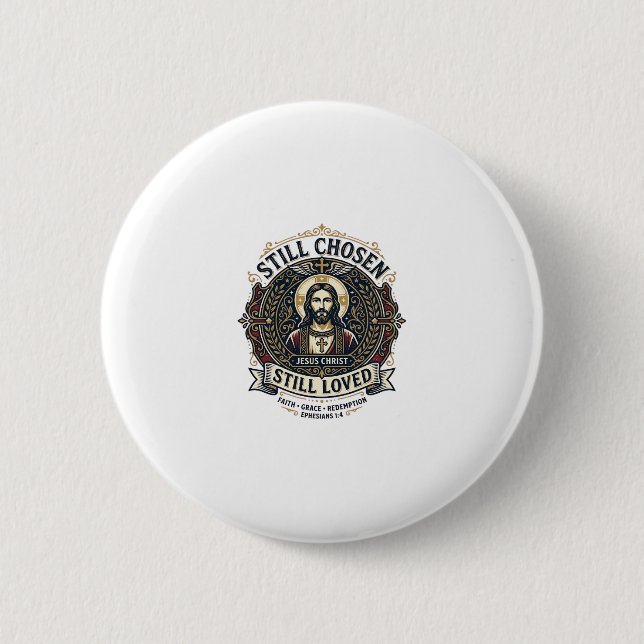 Jesus Scheidung Wiederherstellung Shirt Christlich Button (Vorderseite)