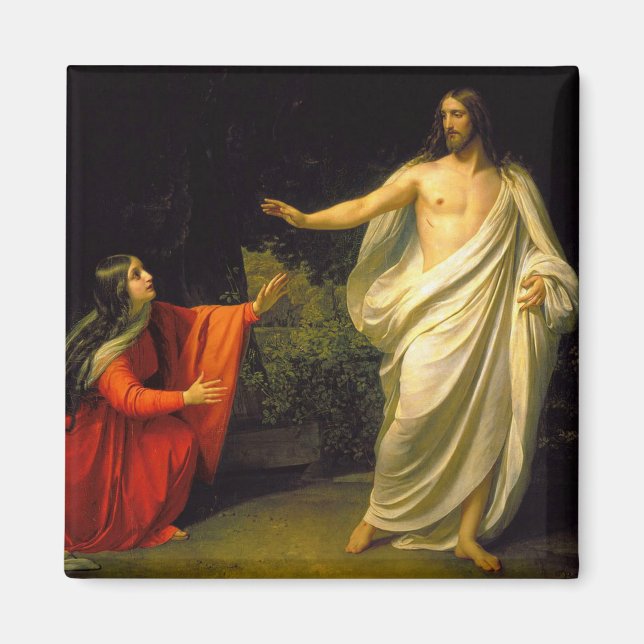 Jesus scheint Mary Magdalene Magnet (Vorne)