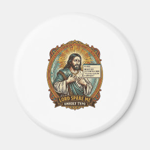 Jesus schlechte Autokorrektur Nachricht Chef Peinl Magnet