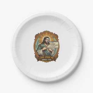 Jesus schlechte Autokorrektur Nachricht Chef Peinl Pappteller