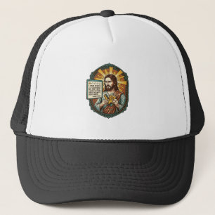 Jesus schlechter Influencer Produktbewertung Fail  Truckerkappe