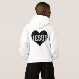 JESUS-Schrift   Hoodie