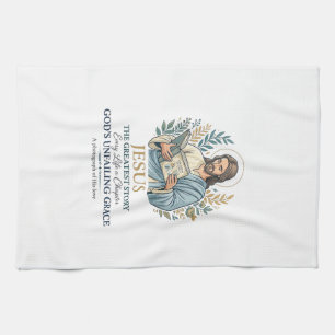 Jesus Scrapbooking Erinnerung Bewahren Mutter Vint Geschirrtuch