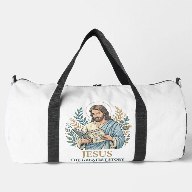 Jesus Scrapbooking Erinnerungen Behalten Mutter Vi Duffle Bag (Vorderseite)