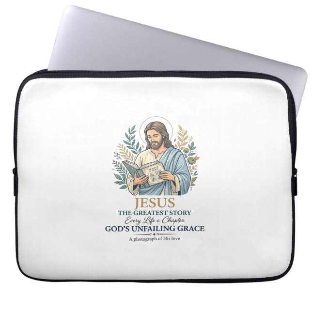 Jesus Scrapbooking Erinnerungen Behalten Mutter Vi Laptopschutzhülle (Vorderseite)