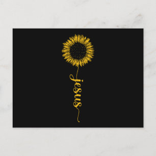 Jesus segnete dankbare christliche Glaubenssonnenb Postkarte