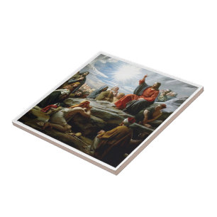 Jesus, Sermon auf dem Berg, Fliese