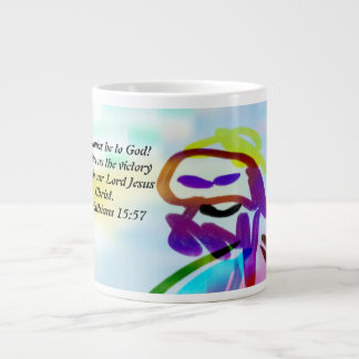Jesus Sieg Jumbo-Tasse