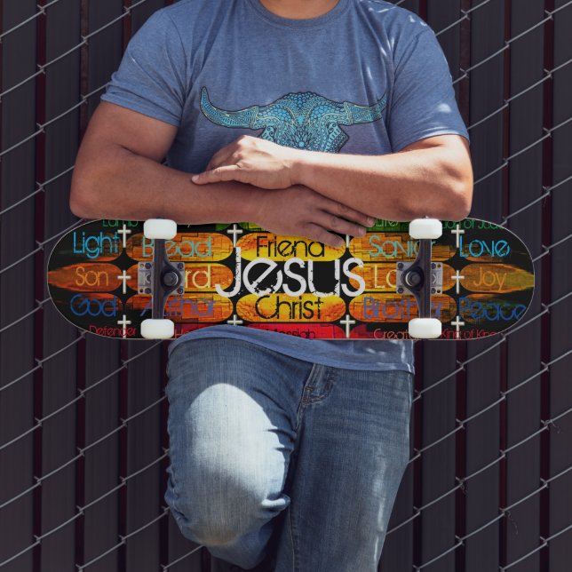 Jesus Skateboard (Außenbereich 3)